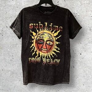 NWOT UO Sublime Logo Long Beach Acid Washed Tee
